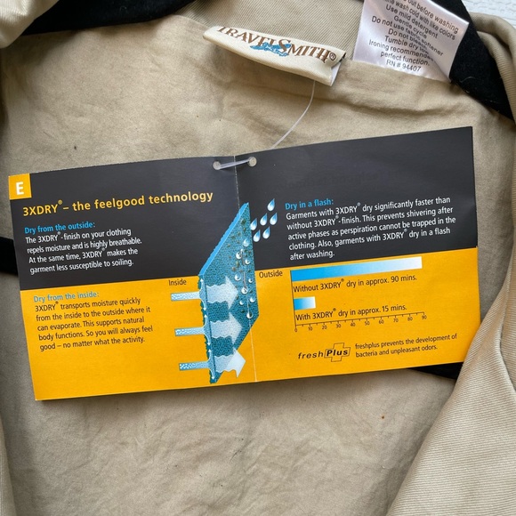 Travel Smith Fishing Vest Mens Large NEW - Picture 5 of 5